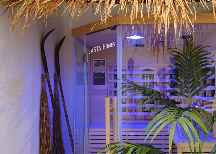 公寓 Jasta Homes Wohlfuehl-loft, Altstadt, Infrarot-sauna, Parkplatz, Netflix 萨尔堡