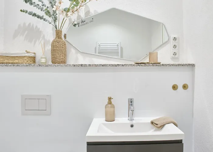 公寓 Jasta Homes Wohlfuehl-loft, Altstadt, Infrarot-sauna, Parkplatz, Netflix